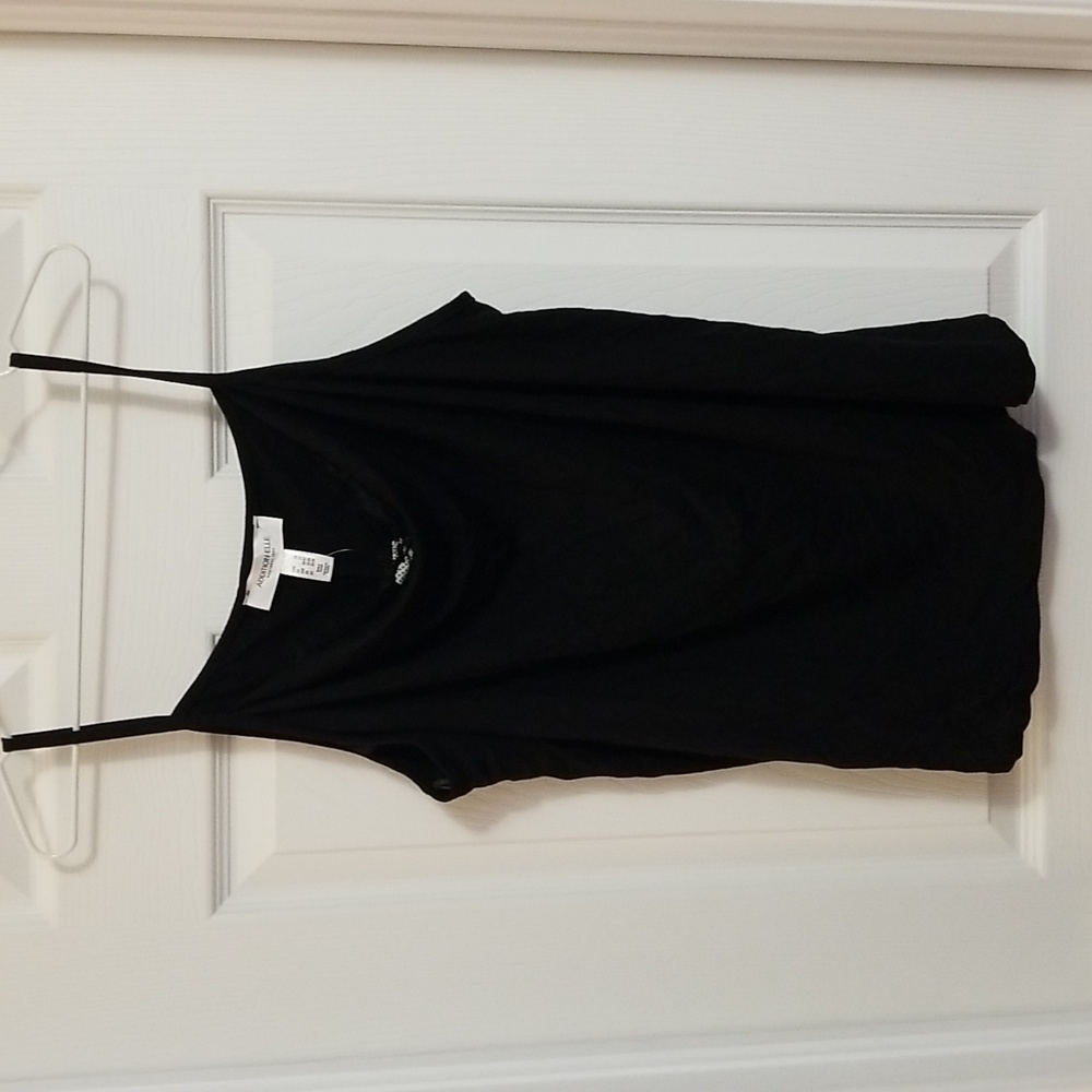 Lace cowl neck tank